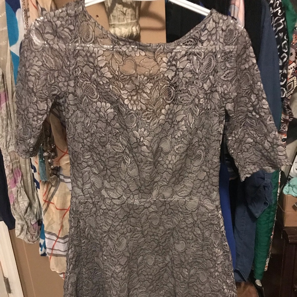 NWOT lace Gray David’s bridal dress